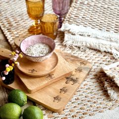 Patina Vie Handmade Mango Wood Cutting Board by Antique Farm House