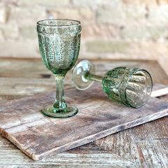 Patina Vie Rouen Sage Goblet by Antique Farmhouse Set of 6