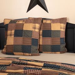 Patriotic Patchwork Euro Sham