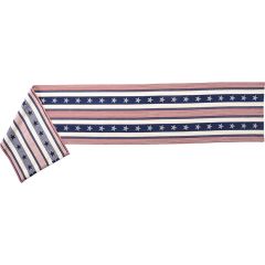 Patriotic Stars And Stripes Table Runner