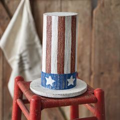 Patriotic Top Hat Tabletop Accent