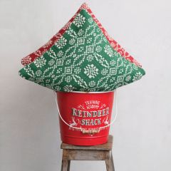 Patterned Christmas Accent Pillows Set of 2