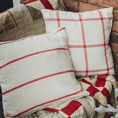 Patterned Cotton Throw Pillows Set of 2