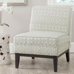 Patterned Modern Accent Chair