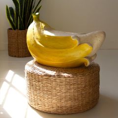 Peeled Banana Accent Stool