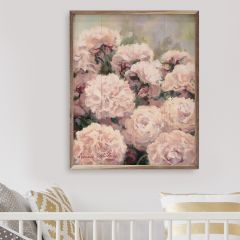 Peonies Blush by Bonnie Mohr Framed Wall Art