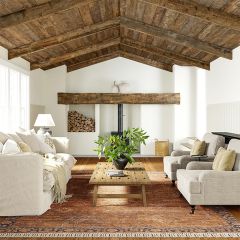 Perfectly Patterned Tasseled Area Rug