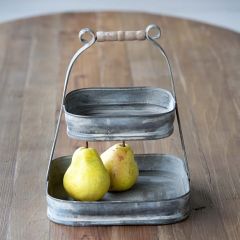 Petite Square Tiered Server