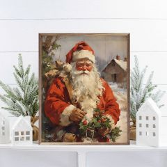 Picture Perfect Santa Framed Wall Decor