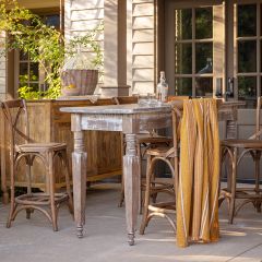 Pine Farmhouse Kitchen Island