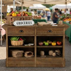 Pine Wood Store Counter | SHIPS FREE