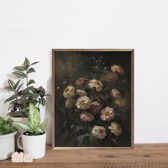 Pink Gerbera Daisies Framed Wall Art