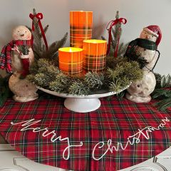 Plaid Christmas Tree Skirt