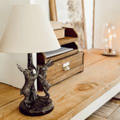 Playful Bunny Rabbit Table Lamp