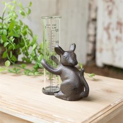 Playful Mouse Rain Gauge