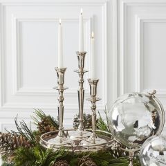 Polished and Pretty Candlestick Holders Set of 3
