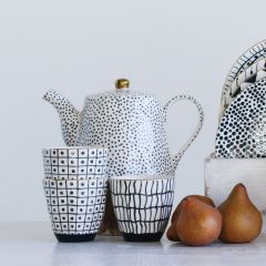 Polka Dot Teapot