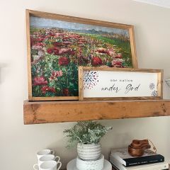 Poppy Field Printed Horizontal Canvas Art