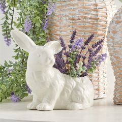 Porcelain Rabbit Container