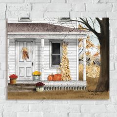 Porch Scene Autumn Wall Art