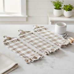 Portabella Buffalo Check Tea Towel Set of 3