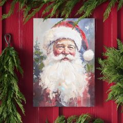 Portrait of Kris Kringle Wall Art