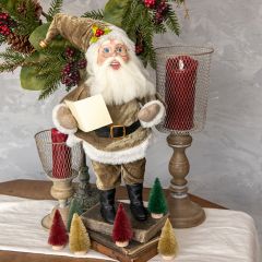 Posable Jolly Singing Santa