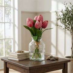 Pretty In Pink Faux Tulip Bundle