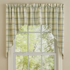Pretty In Plaid Swag Curtain