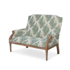 Pretty Pattern Upholstered Loveseat