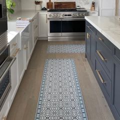 Pretty Pattern Vinyl Rug Mat