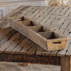 Primitive Brick Mold Wood Planter