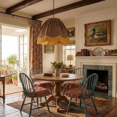 Primitive Buffalo Plaid Chair Pad