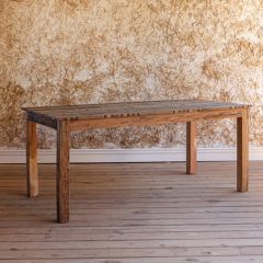 Primitive Charms Fence Picket Dining Table