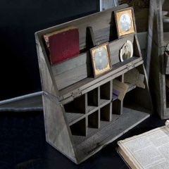 Primitive Farmhouse Folding Desk Caddy