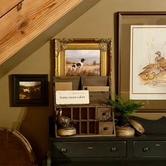 Primitive Farmhouse Folding Desk Caddy