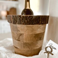 Primitive Farmhouse Ice Bucket