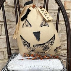 Primitive Jack O Lantern Pillow