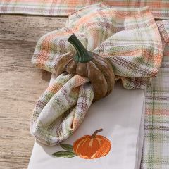 Primitive Pumpkin Napkin Ring
