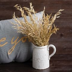 Primitive Style Stoneware Pitcher