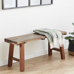 Primitive Wood Bench