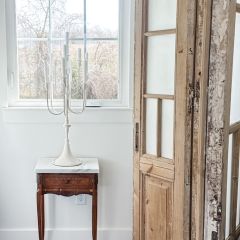 Provincial Iron Tabletop Candelabra