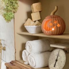 Pumpkin Candle Lantern Collection