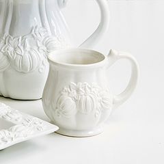 Pumpkin Embossed Classic Mug