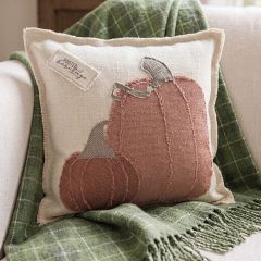 Pumpkin Patch Rooted Harvest Pillow