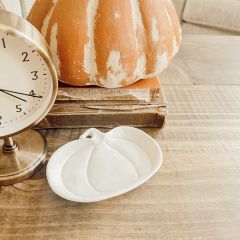 Pumpkin Shaped Trinket Dish