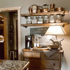 Quail Coffee Company Canvas Wall Sign