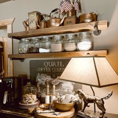 Quail Coffee Company Canvas Wall Sign