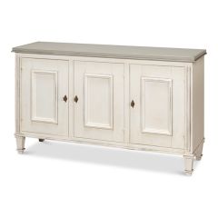 Quartz Top Panel Door Sideboard