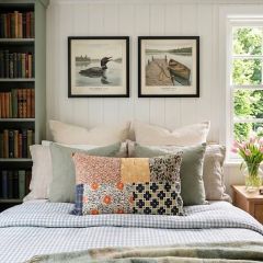 Quilted Pattern Oversized Accent Pillow